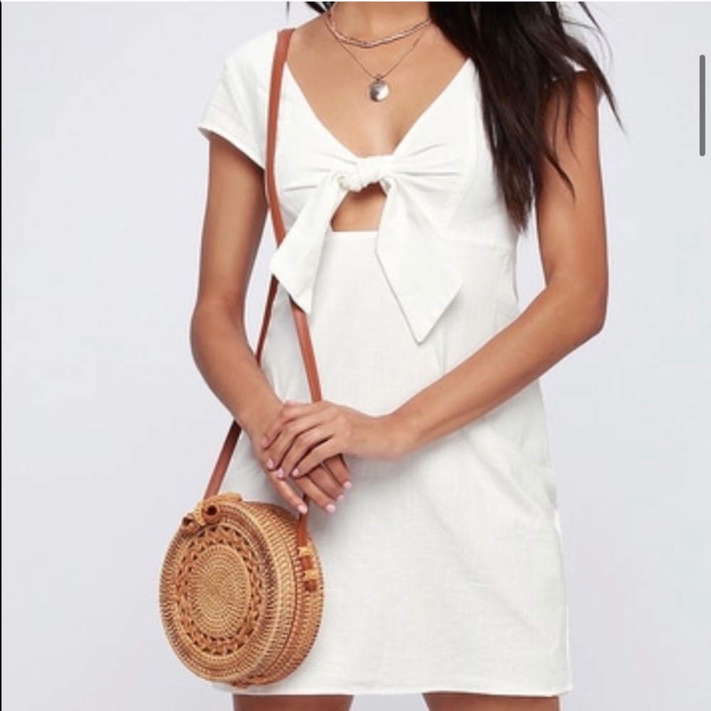 MPC Front Tie Dress